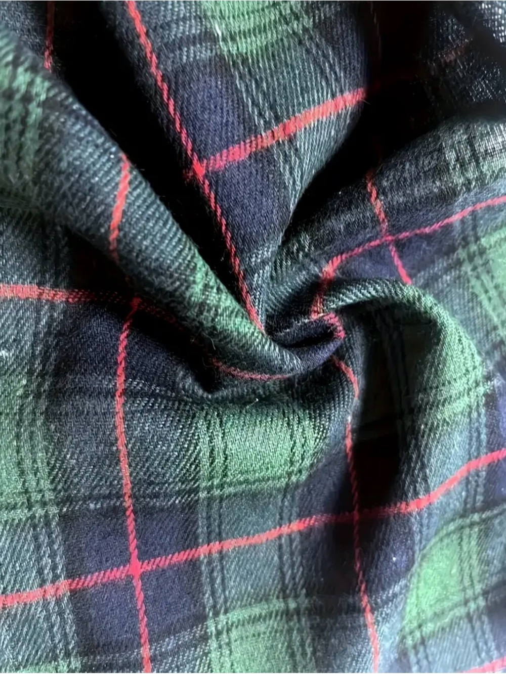 Victorian Gothic Handmade Fringe Plaid Skirt - Picture 3 of 3